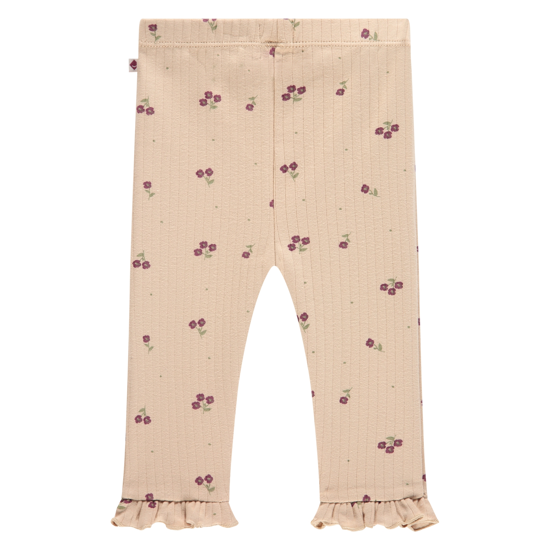 Legging Nude  Fleuri Bébé Fille (Babyface AW25)