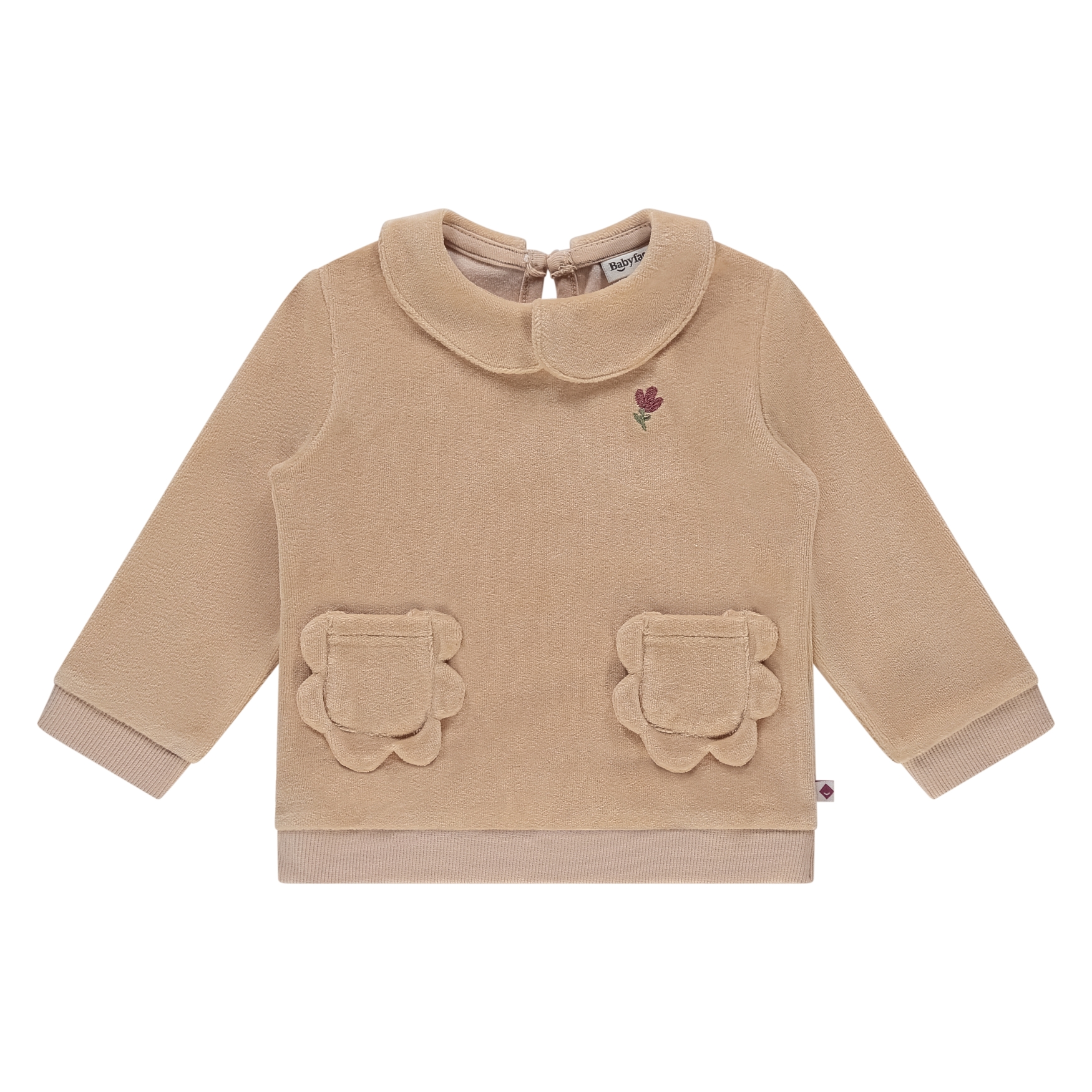 Sweat Velours Bébé Fille (Babyface AW25)