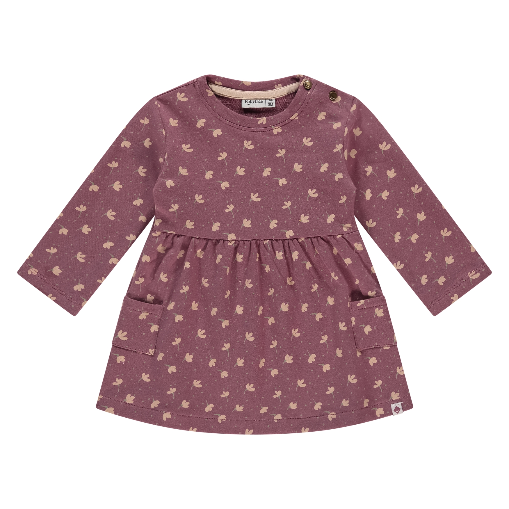 Robe Bébé Fille Burgundi (Babyface AW25)