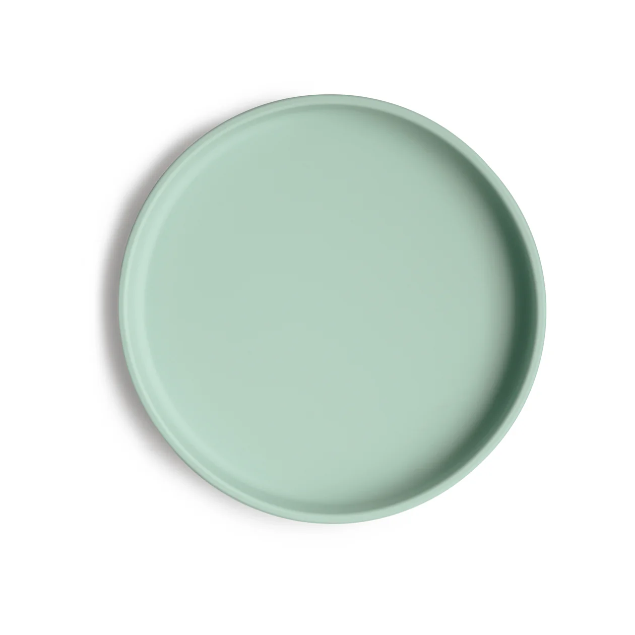 Classic Silicone Suction Plate Cambridge Blue (Mushie)