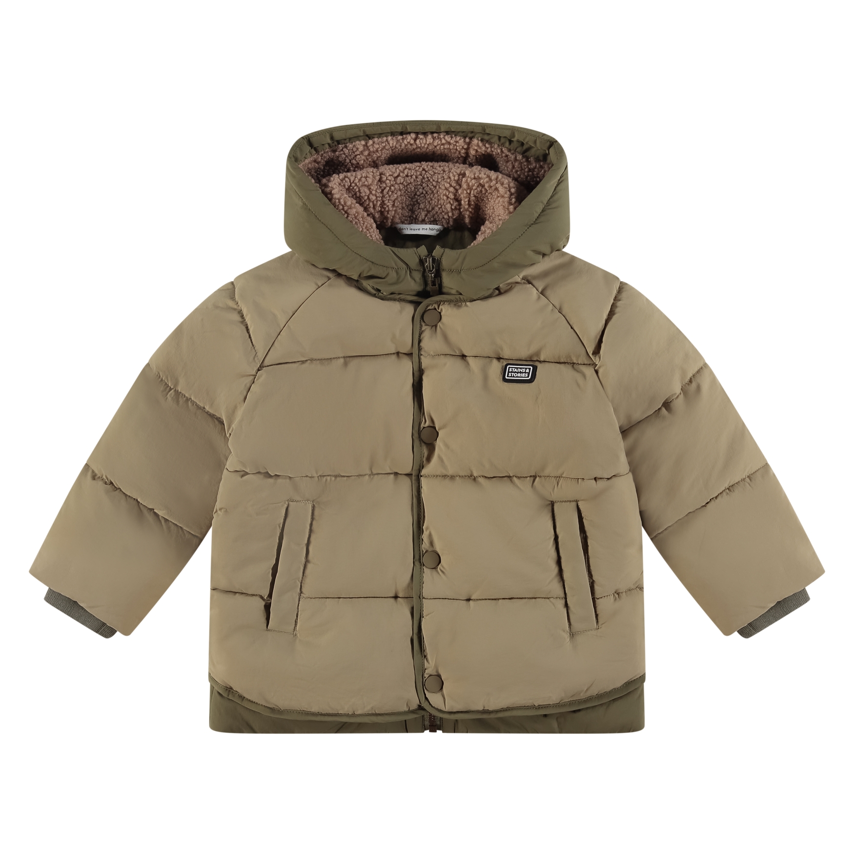 Manteau Garçon Sand AW25 (Stains Stories)
