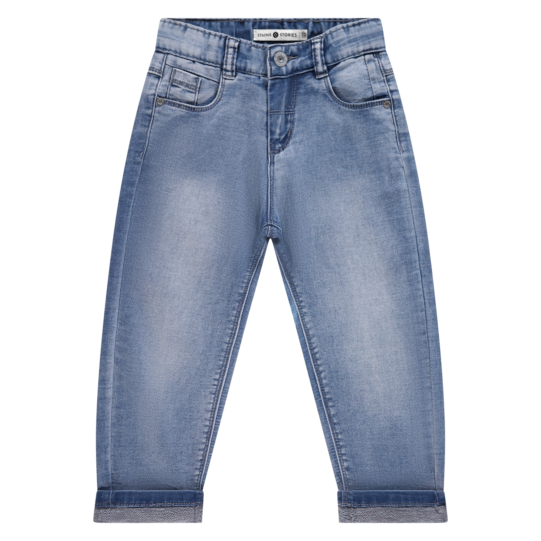 Jeans Garçon Blue Denim AW25 (Stains Stories)