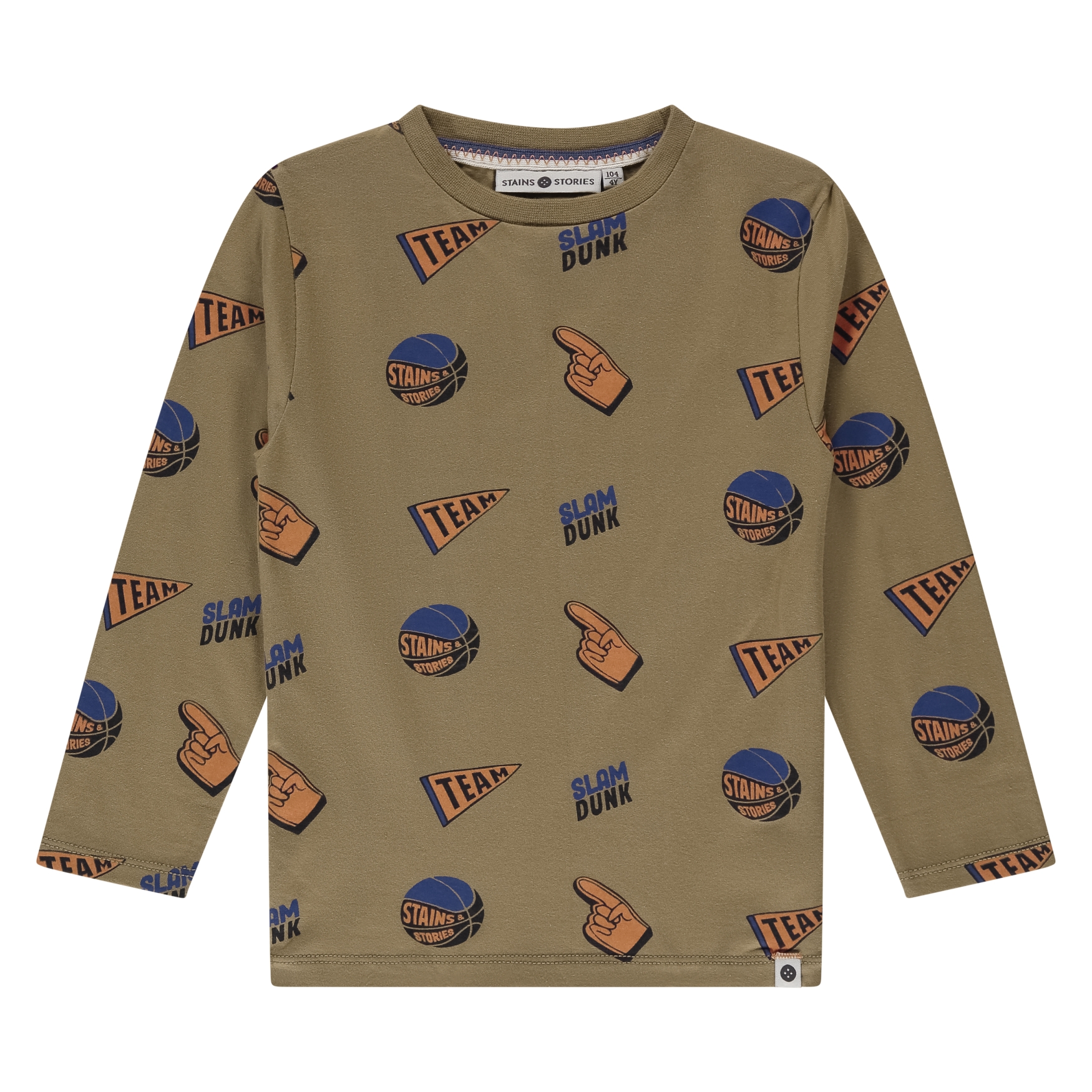 T-Shirt Garçon Baseball Camel AW25 (Stains Stories)