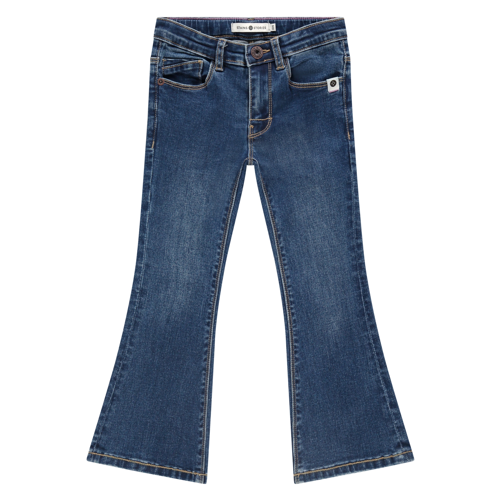 Jeans Flare Fille AW25 (Stains Stories)