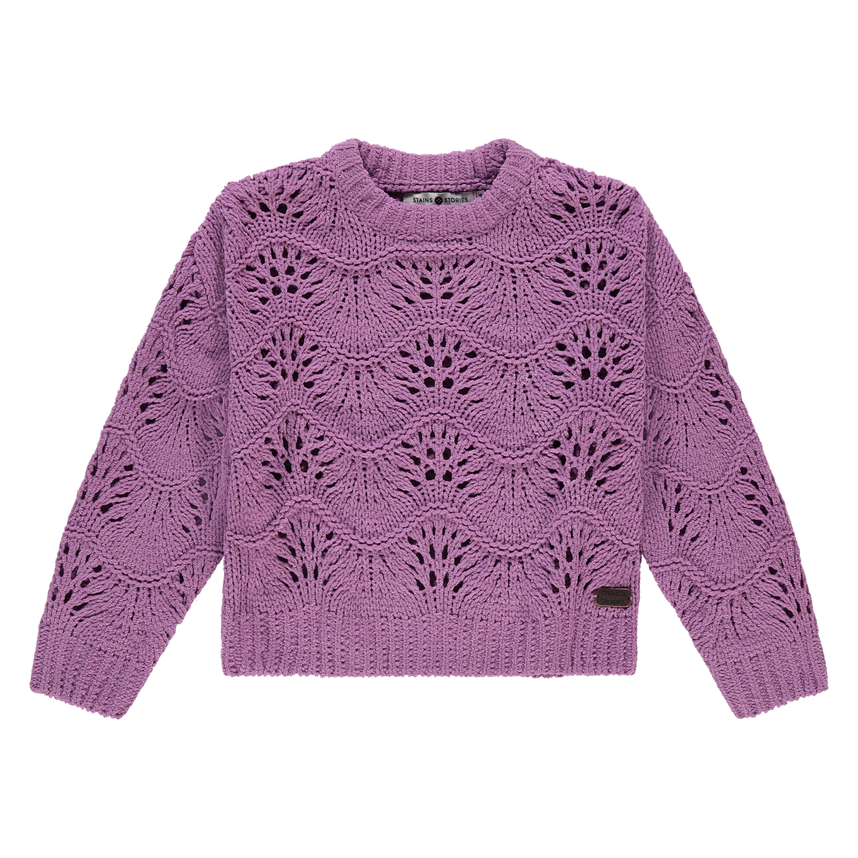Pullover Fille Purple AW25 (Stains Stories)