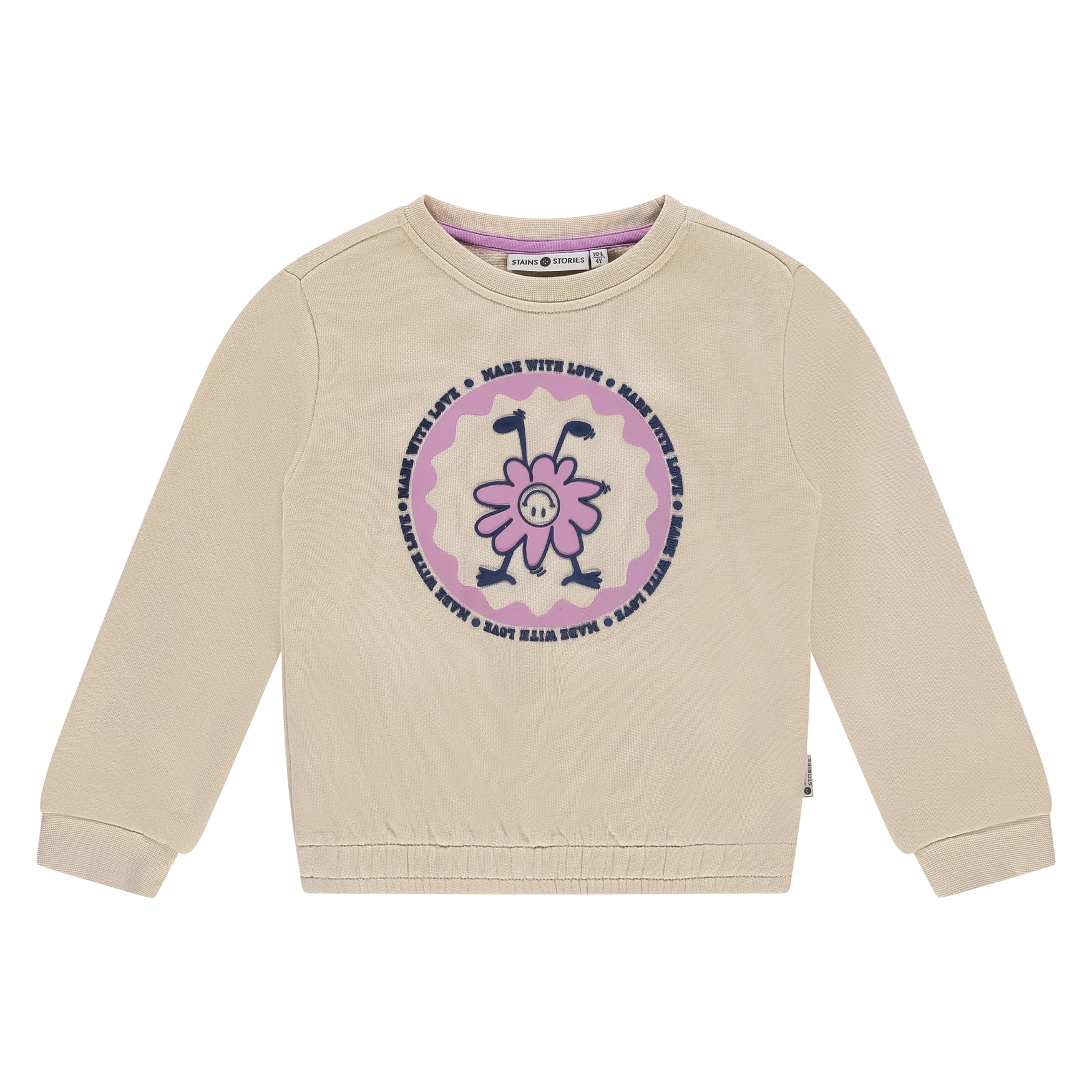 Sweat Fille Cream AW25 (Stains Stories)