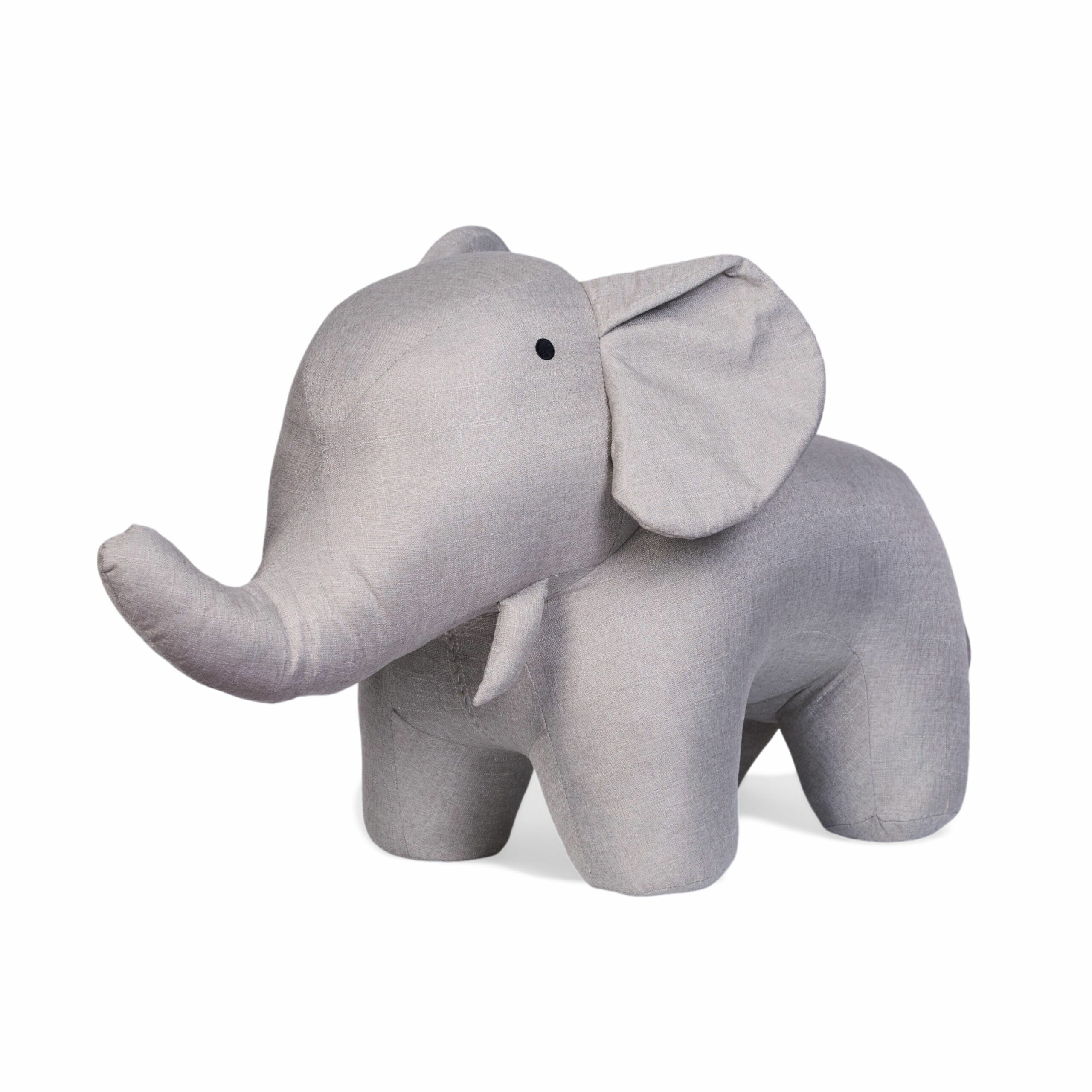 Éléphant debout - Lin - Gris (Childhome)