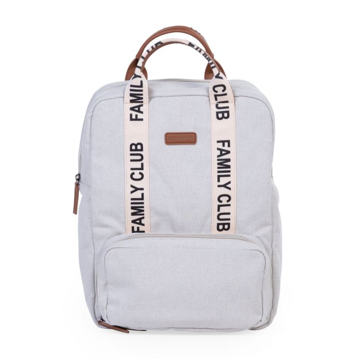 SAC A DOS FAMILY CLUB SIGNATURE ECRU  (Childhome)