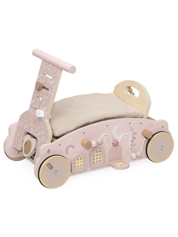 Label Label - 3 in 1 Rocker, Walker and Car - Pink