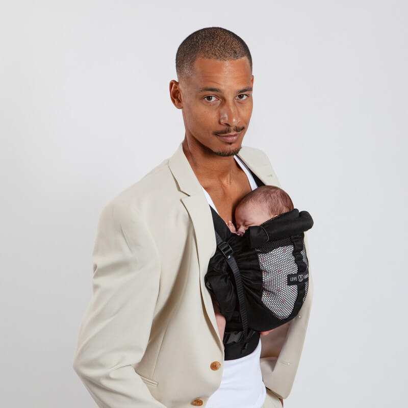 Porte-bébé PhysioCarrier 2 BLACK (Love Radius)